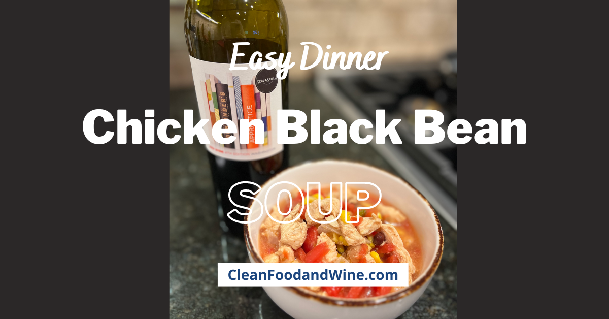 Easy Chicken Black Bean Soup